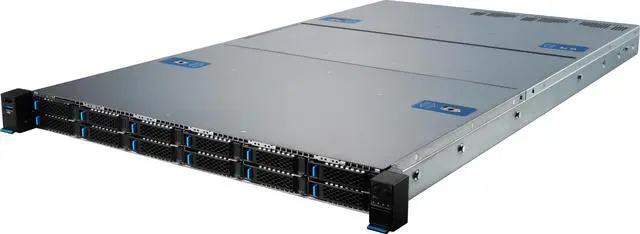 Main image of MSI S1206-01 1U Serv er Barebone, Dual AMD EPYC™ 9004 Series Processors, 12 NVMe/SAS/SATA Hybrid Hot-swap drive bays, Dual BIOS & BMC.