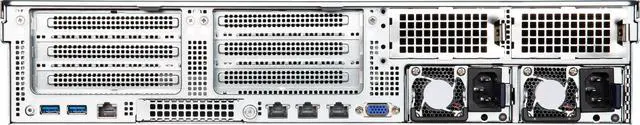 Alt view image 4 of 6 - MSI S2206-04 Server Barebones, Dual AMD EPYC™ 9004 Series Processors, 16 NVMe Hybrid Hot-swap drive bays + 8 SAS/SATA Hybrid Hot-swap drive, 2x 10Gb Networking.