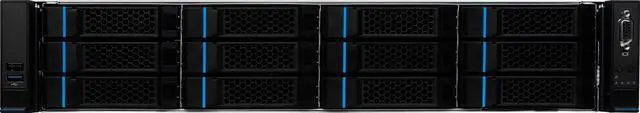 Alt view image 3 of 6 - MSI S2206-02 Server Barebones, Dual AMD EPYC™ 9004 Series Processors, 4 NVMe Hybrid Hot-swap drive bays + 8 NVMe Hybrid Hot-swap drive bays, 2x 10Gb Networking.