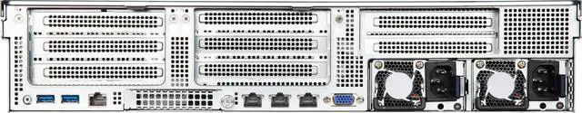 Alt view image 4 of 6 - MSI S2206-02 Server Barebones, Dual AMD EPYC™ 9004 Series Processors, 4 NVMe Hybrid Hot-swap drive bays + 8 NVMe Hybrid Hot-swap drive bays, 2x 10Gb Networking.