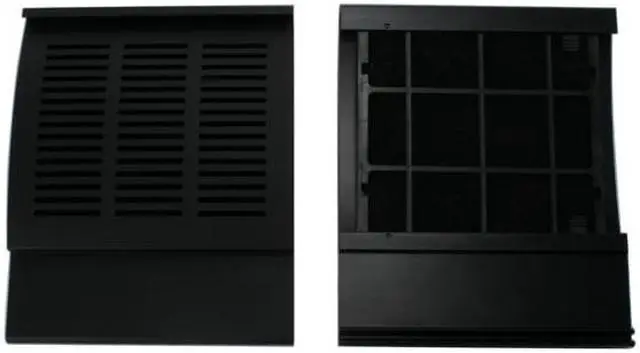 Alt view image 2 of 3 - iStarUSA Bezel-BLACK-400 D-Storm Black Aluminum Bezel with Filter Tray for D-406-ND - OEM