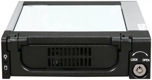 Alt view image 3 of 6 - iStarUSA T-7-SA Rugged 5.25" to 3.5" SATA SAS 6 Gbps HDD Hot-swap Rack