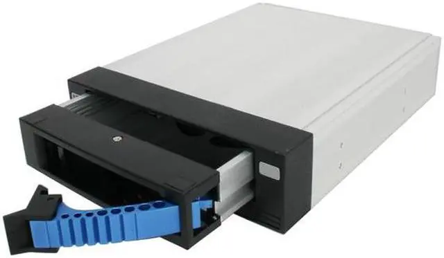 Alt view image 5 of 6 - iStarUSA T-7M1-SA-BLUE 1x5.25" Bay Audio Series SATA Mobile Rack