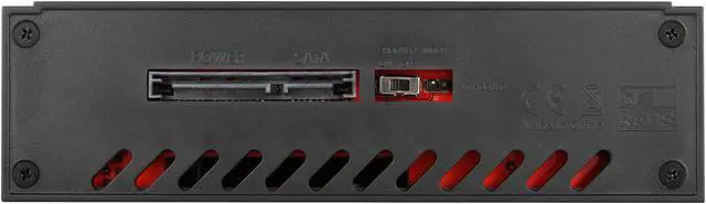 Alt view image 4 of 4 - iStarUSA T-7M1-SA-BLACK 5.25" to 3.5" 2.5" SATA SAS 6 Gbps HDD SSD Hot-swap Rack