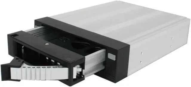 Alt view image 5 of 6 - iStarUSA T-7M1-SA-SILVER 1x5.25" Bay Audio Series SATA Mobile Rack - OEM