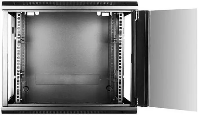 Alt view image 3 of 10 - iStarUSA WM945B 9U 450mm Depth Wallmount Server Cabinet