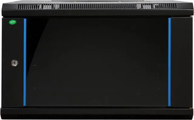 Alt view image 2 of 10 - iStarUSA WM660B 6U 600mm Depth Wallmount Server Cabinet