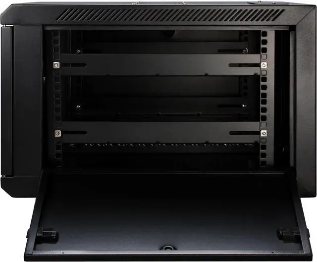 Alt view image 9 of 10 - iStarUSA WM660B 6U 600mm Depth Wallmount Server Cabinet