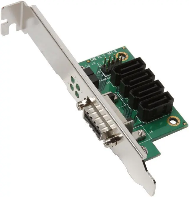 Main image of iStarUSA zAGE-H-4SA70 Multilane x4 to SATA Host Adapter - OEM