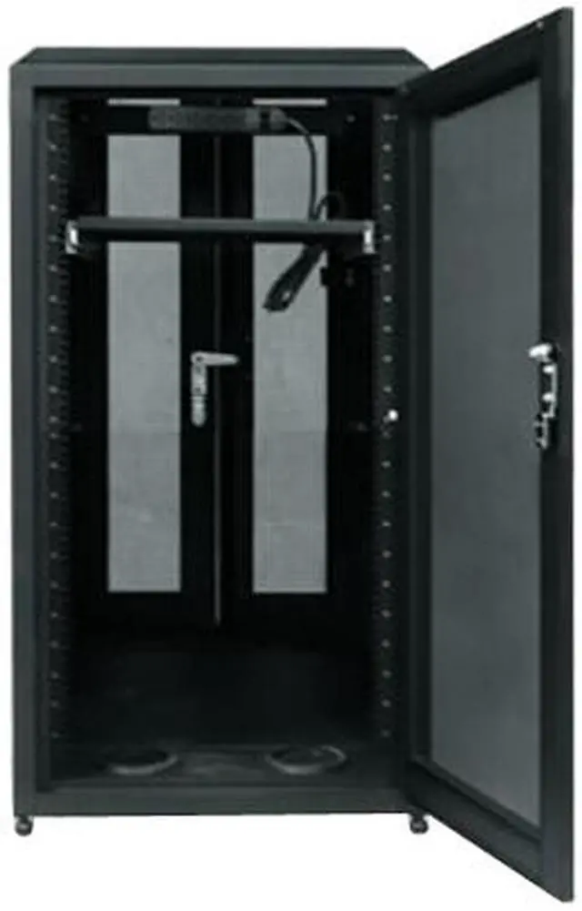 Alt view image 3 of 9 - iStarUSA W2210 22U 1000mm Depth Rackmount Server Cabinet