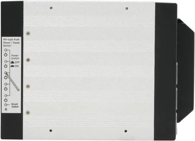 Alt view image 5 of 10 - iStarUSA BPU-350SATA-SILVER 3x5.25" to 5x3.5" SAS/SATA 6.0 Gb/s Hot-Swap Cage - OEM