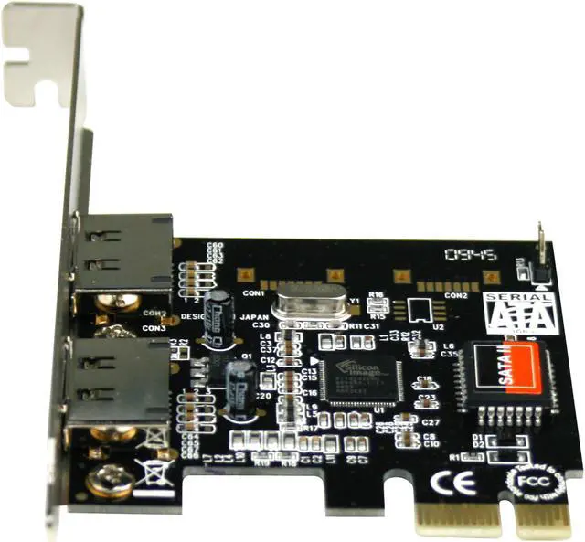 Alt view image 2 of 7 - iStarUSA RAID-SIL3132-2ES PCIe x1 Host ControllerU SATA II (3.0Gb/s) 2 x eSATA Port Multiplier RAID Controller