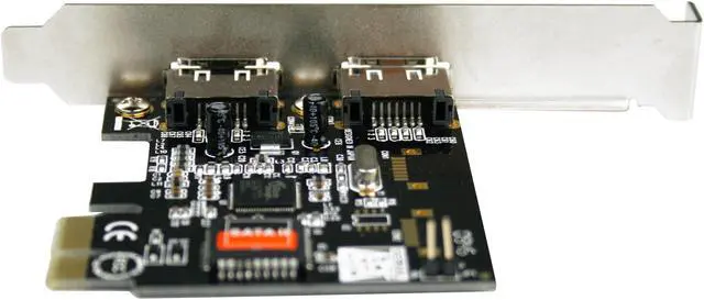 Alt view image 5 of 7 - iStarUSA RAID-SIL3132-2ES PCIe x1 Host ControllerU SATA II (3.0Gb/s) 2 x eSATA Port Multiplier RAID Controller
