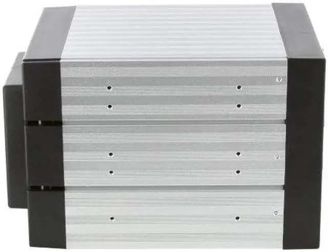 Alt view image 7 of 11 - iStarUSA BPU-340SATA-RED 3x5.25" to 4x3.5" SAS/SATA 6.0 Gb/s Hot-Swap Cage - OEM