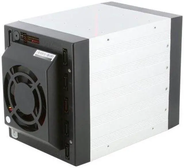 Alt view image 5 of 10 - iStarUSA BPU-350SATA-BLUE 3x5.25" to 5x3.5" SAS/SATA 6.0 Gb/s Hot-Swap Cage - OEM