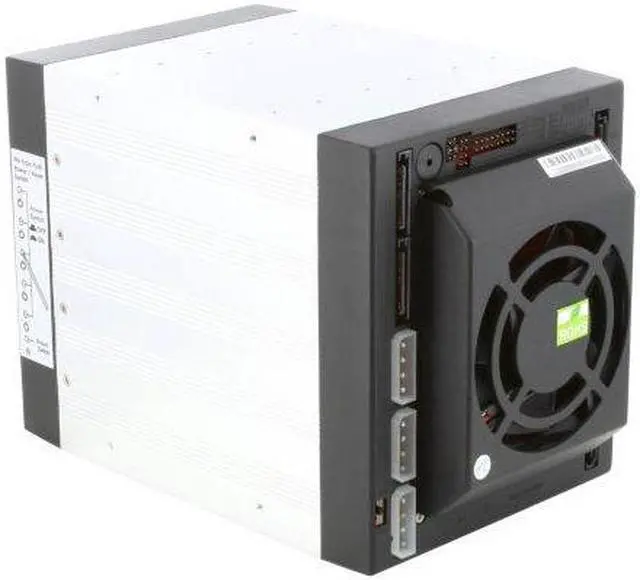 Alt view image 2 of 10 - iStarUSA BPU-350SATA-RED 3x5.25" to 5x3.5" SAS/SATA 6.0 Gb/s Hot-Swap Cage - OEM