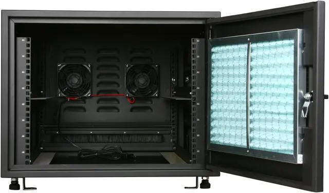 Alt view image 2 of 8 - iStarUSA WGO-870 8U 700mm Depth Rack-mount Server Cabinet
