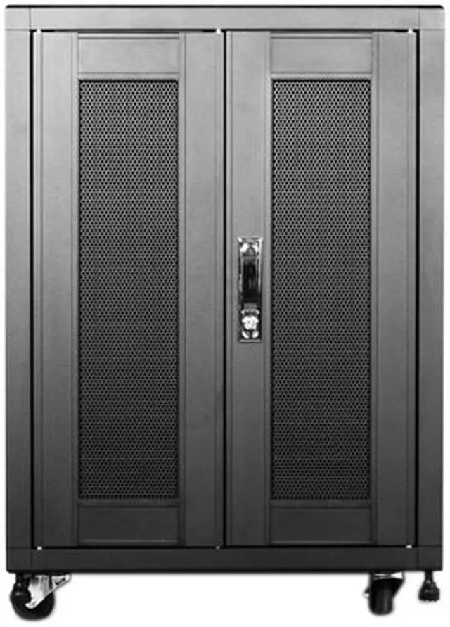 Alt view image 2 of 7 - iStarUSA WN1510 15U 1000mm Depth Rack-mount Server Cabinet - OEM