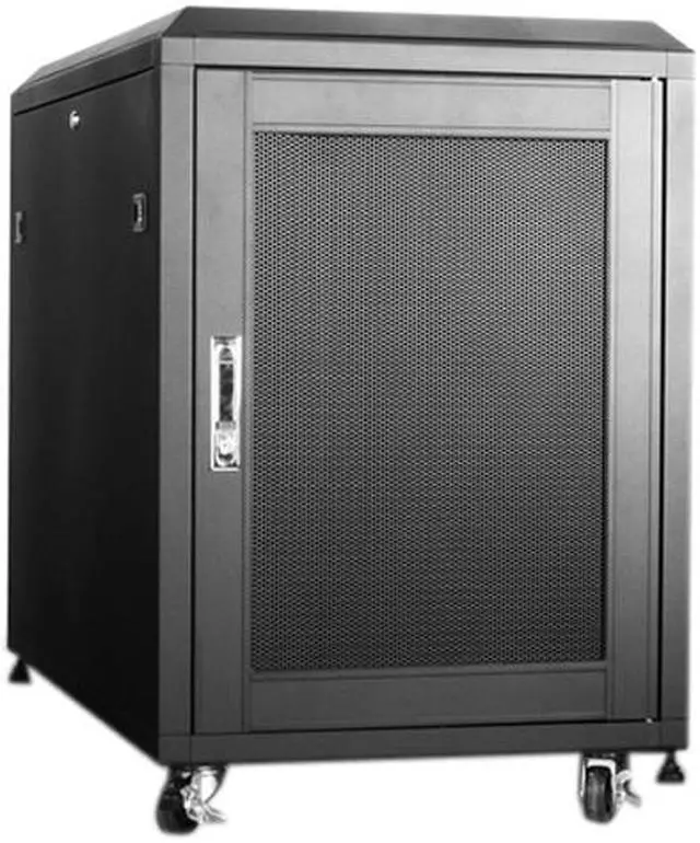 Alt view image 3 of 7 - iStarUSA WN1510 15U 1000mm Depth Rack-mount Server Cabinet - OEM