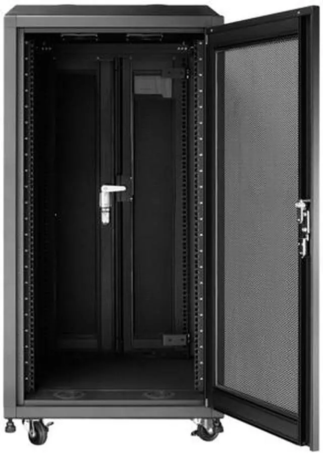 Alt view image 4 of 5 - iStarUSA WN228 22U 800mm Depth Rack-mount Server Cabinet - OEM