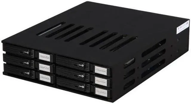 Main image of iStarUSA BPU-126-SA 1 x 5.25" to 6 x 2.5" SATA 6.0 Gb/s Hot-Swap Cage - OEM