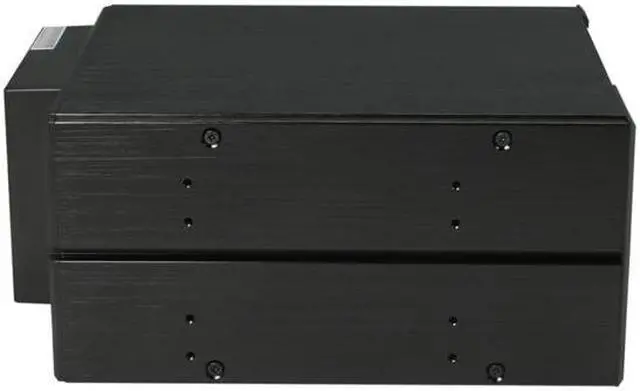 Alt view image 3 of 6 - iStarUSA BPN-DE230SS-SILVER 2x5.25" to 3x3.5" SAS/SATA 6.0 Gb/s Trayless Hot-Swap Cage - OEM