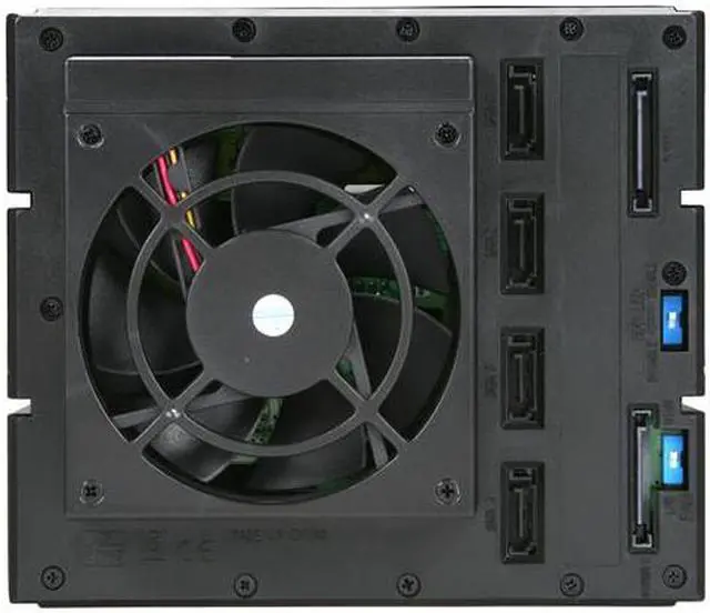 Alt view image 4 of 5 - iStarUSA BPN-DE340SS-SILVER 3 x 5.25" to 4 x 3.5" SAS / SATA Trayless Hot-Swap Cage - OEM