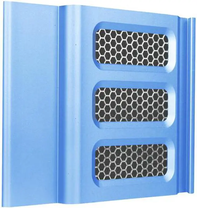 Main image of iStarUSA DD-400-SE-BLUE Stylish SE Aluminum 4U Bezel for iStarUSA D-400 Series Chassis