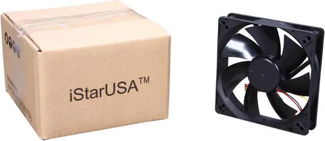 Alt view image 5 of 5 - iStarUSA DD-FAN120 120mm Ball Bearing Fan