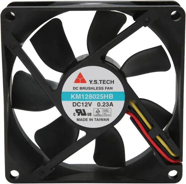 Alt view image 2 of 5 - iStarUSA DD-FAN80 80mm Ball Bearing Fan