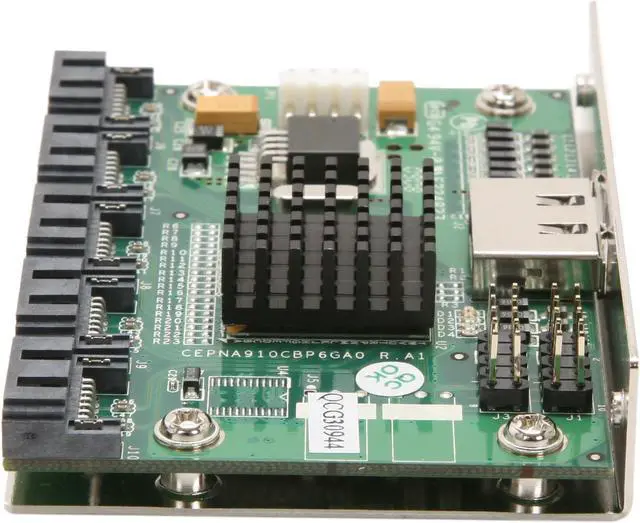 Alt view image 3 of 5 - iStarUSA ZAGE-D-5SAES-PM eSATA Port Multiplier 1:5 Device Adapter