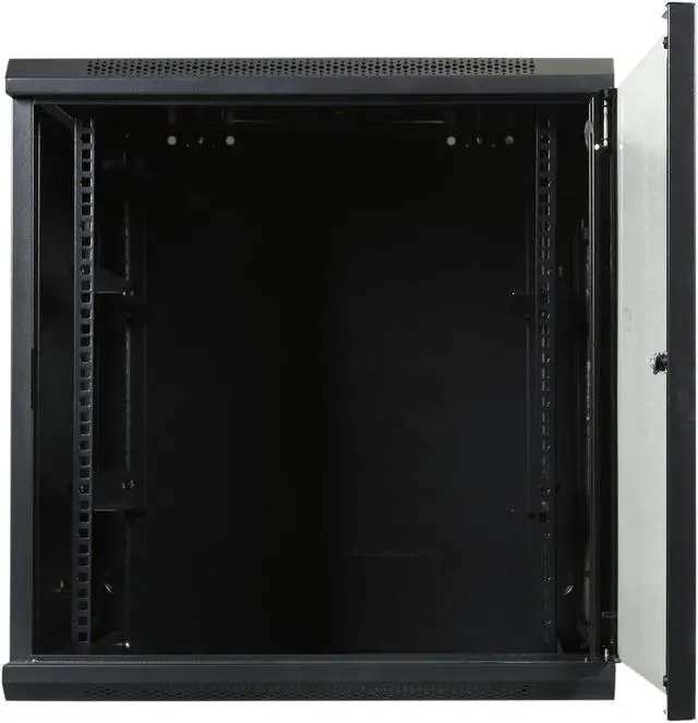 Alt view image 2 of 8 - iStarUSA WM1260B 12U 600mm Depth Wallmount Server Cabinet