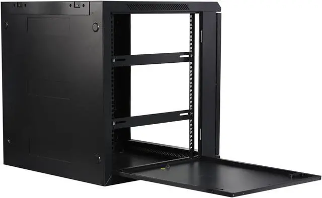 Alt view image 6 of 8 - iStarUSA WM1260B 12U 600mm Depth Wallmount Server Cabinet