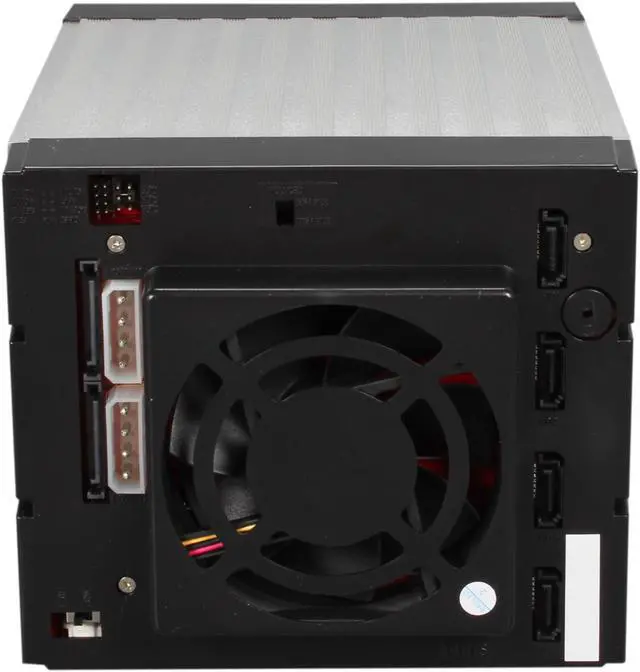 Alt view image 4 of 7 - iStarUSA BPU-340SATA-BLACK 3x5.25" to 4x3.5" SAS/SATA 6.0Gb/s Hot-Swap Cage - Black Tray