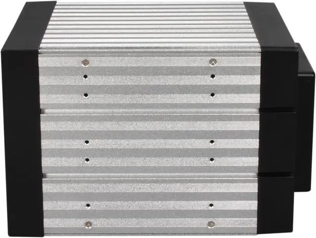 Alt view image 5 of 7 - iStarUSA BPU-340SATA-BLACK 3x5.25" to 4x3.5" SAS/SATA 6.0Gb/s Hot-Swap Cage - Black Tray