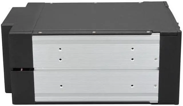 Alt view image 3 of 6 - iStarUSA BPU-230SATA-BLACK 2x5.25" to 3x3.5" SAS/SATA 6.0 Gb/s Hot-Swap Cage - Black Tray