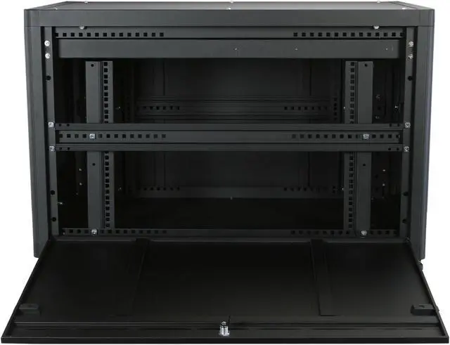 Alt view image 2 of 6 - iStarUSA WSE-1010 10U 1000mm Depth Stylish Rackmount Cabinet