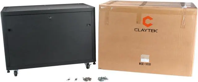 Alt view image 6 of 6 - iStarUSA WSE-1010 10U 1000mm Depth Stylish Rackmount Cabinet
