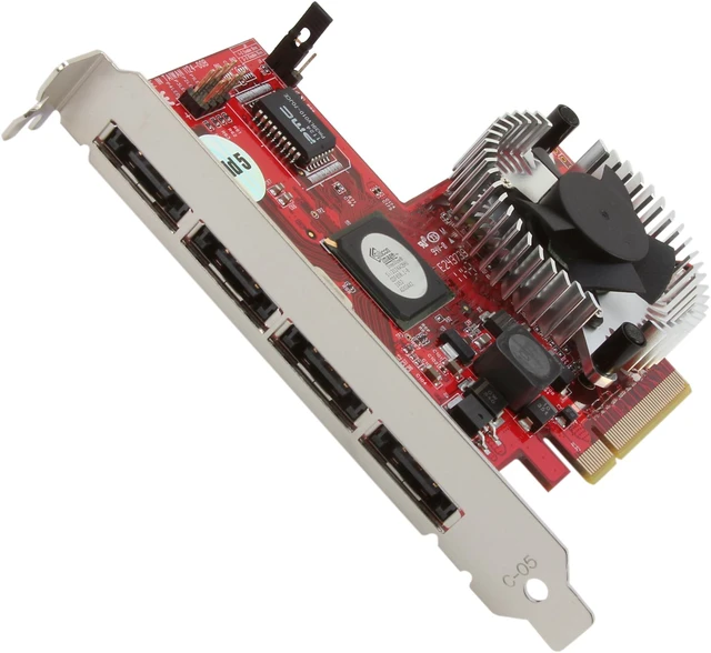 Main image of iStarUSA RAID-SIL3124-4PM PCI-Express x8 SATA II (3.0Gb/s) 4 x eSATA Port with Port Multiplier Function RAID Controller