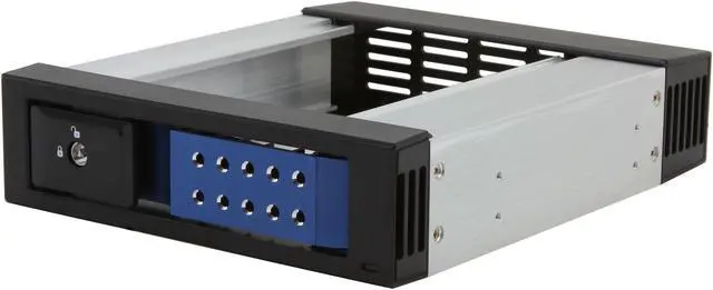 Main image of iStarUSA BPN-DE110SS-BLUE Trayless 5.25" to 3.5" SATA SAS 6 Gbps HDD Hot-swap Rack