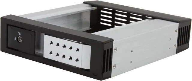 Main image of iStarUSA BPN-DE110SS-SILVER Trayless 5.25" to 3.5" SATA SAS 6 Gbps HDD Hot-swap Rack