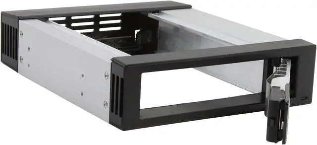 Alt view image 5 of 6 - iStarUSA BPN-DE110SS-SILVER Trayless 5.25" to 3.5" SATA SAS 6 Gbps HDD Hot-swap Rack