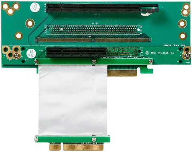 Alt view image 3 of 4 - iStarUSA DD-603605-C7 1 PCIe x16 and 1 PCIe x8 Riser Card