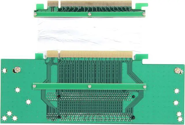 Alt view image 3 of 4 - iStarUSA DD-643661 2 PCIe x16 and 1 PCI Riser Card