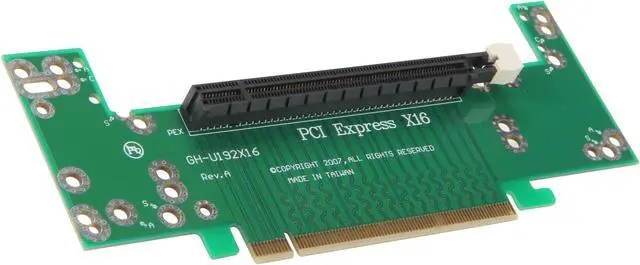 Main image of iStarUSA DD-666-2U-M 2U PCIe x16 to PCIe x16 Riser Card Middle Position