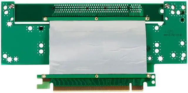 Alt view image 3 of 3 - iStarUSA DD-760630 PCIe x16 and PCIe x1 Riser Card