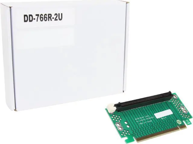 Alt view image 4 of 4 - iStarUSA DD-766R-2U 2U PCIe x16 to PCIe x16 Reversed Riser Card