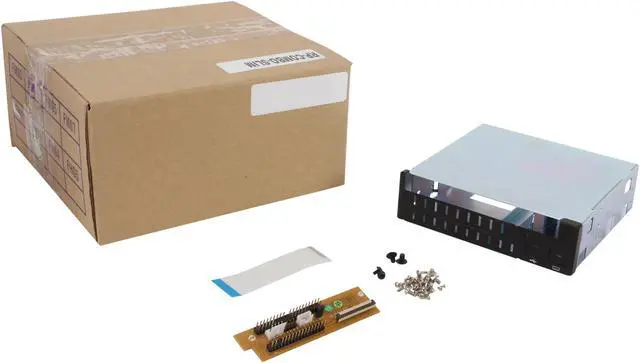 Alt view image 6 of 6 - iStarUSA RP-COMBO-SLIM 5.25" Optical Drive and Floppy Drive Cage Holder