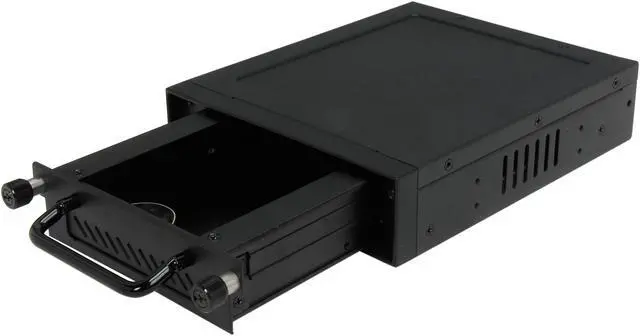 Alt view image 6 of 7 - iStarUSA T-G525-SS Industrial 5.25" to 3.5" SATA/SAS 6.0 Gb/s Hotswap Cage