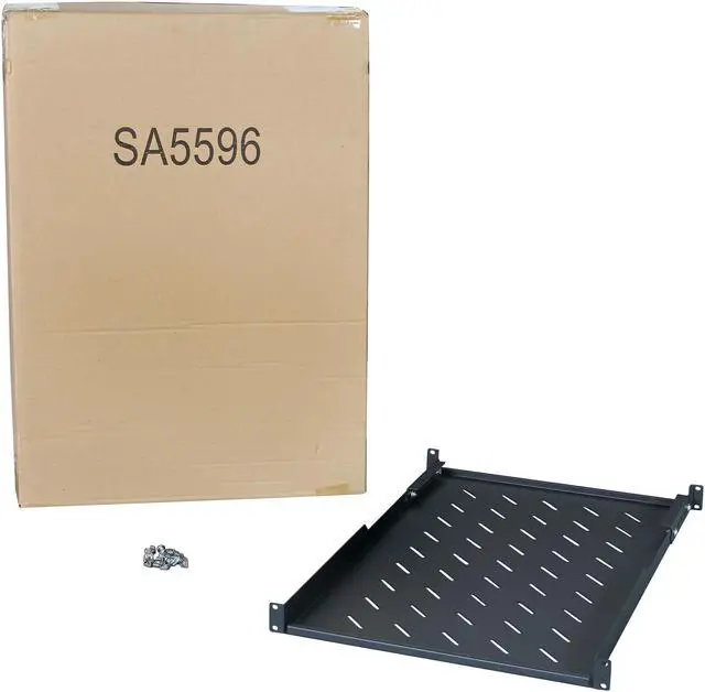 Alt view image 6 of 6 - iStarUSA WA-SF96B-1U 1U Heavy Duty Rackmount Shelf